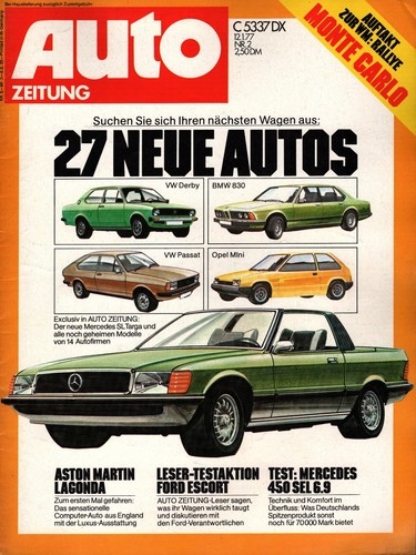 Zeitschrift auto zeitung - zeitschrift,