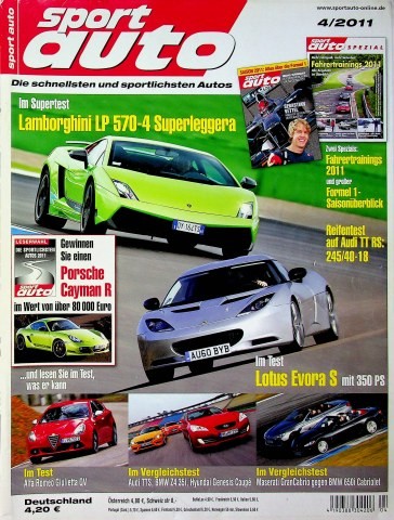 Sport auto 2011 - auto, 04/2011