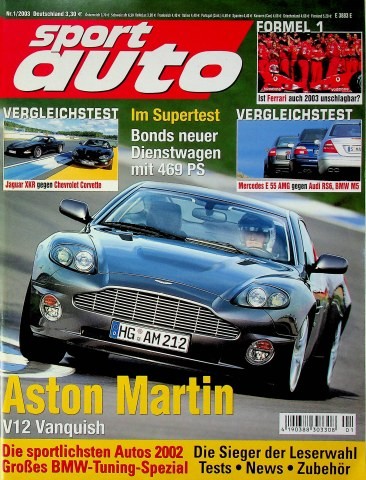 Sport auto 2003 aston - 01/2003,