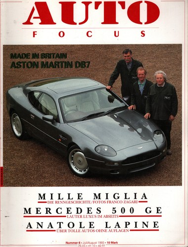 Zeitschrift auto focus 1993 - auto, #6