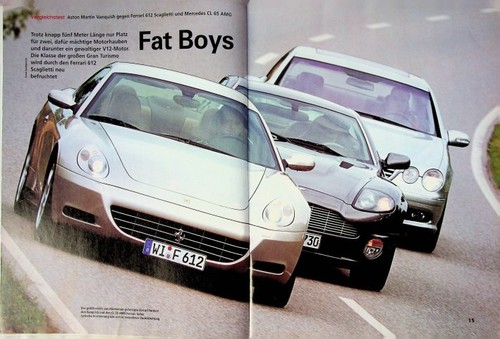 Sport auto 2004 - sport, aston