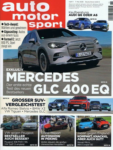 Auto motor sport 2026 - sport, 11/2026/