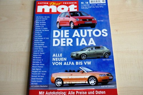 Mot 2001 aston martin - 18/2001,